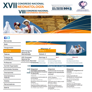 XVII Congreso Nacional de Neonatología